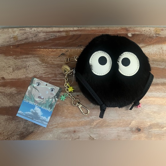 Studio Ghibli Spirited Away Soot Sprite Figural Coin Purse (FIRM PRICE) - Picture 4 of 6